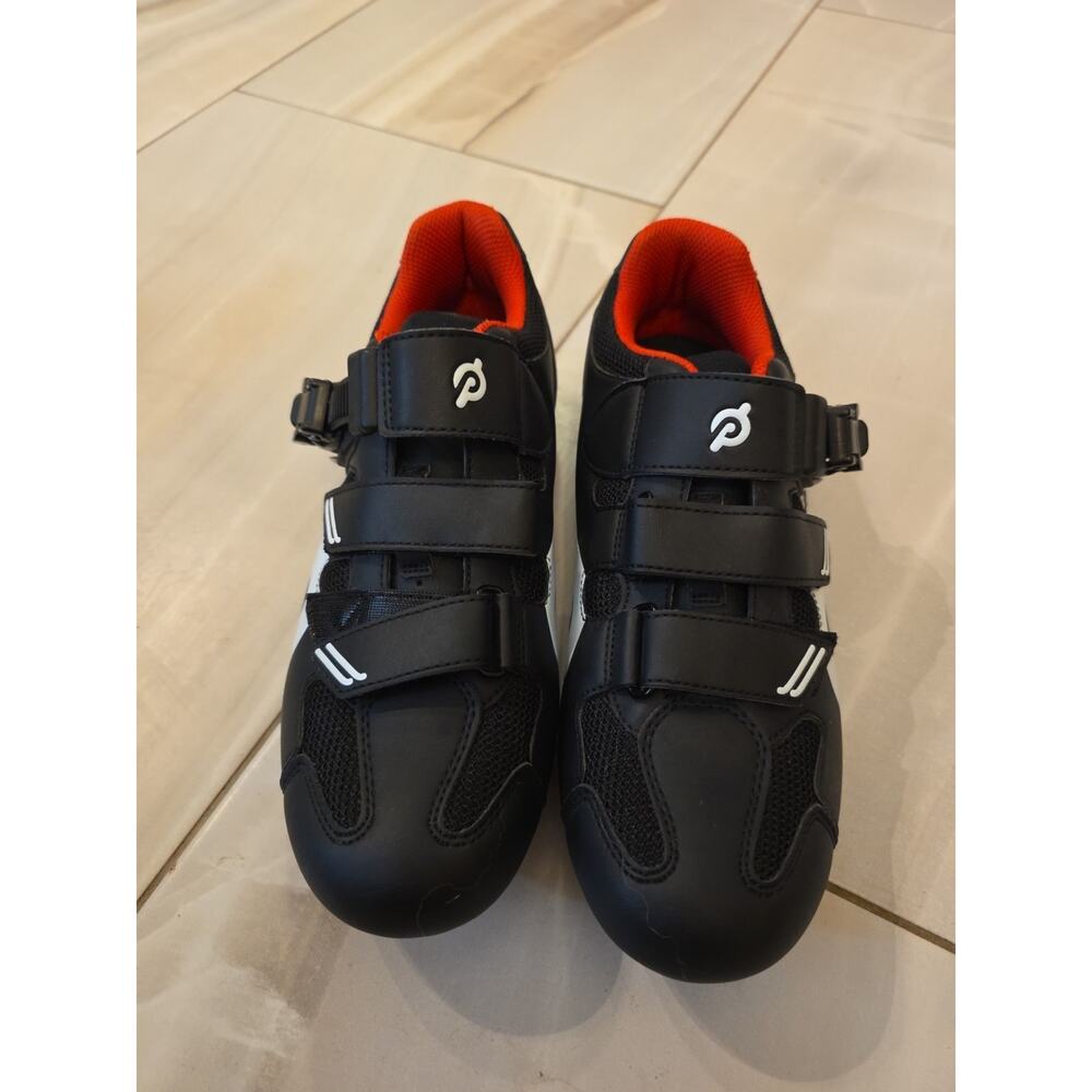 Peloton Original Cycling Shoes‎ Size 40 EU / Men 7 Women 8 Black w/ Cleats